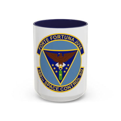 380th Space Control Squadron (U.S. Air Force) Accent Coffee Mug
