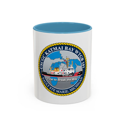 USCG Katmai Bay WTGB 101 (U.S. Coast Guard) Accent Coffee Mug