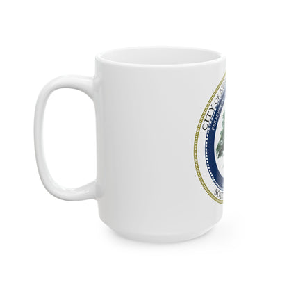 Seal of North Charleston South Carolina - White Coffee Mug