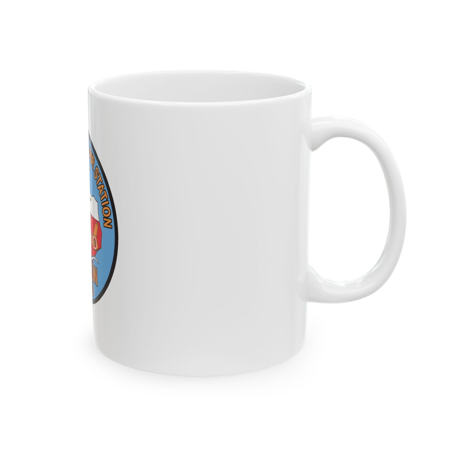 USCG Air Station Houston 2 (U.S. Coast Guard) White Coffee Mug