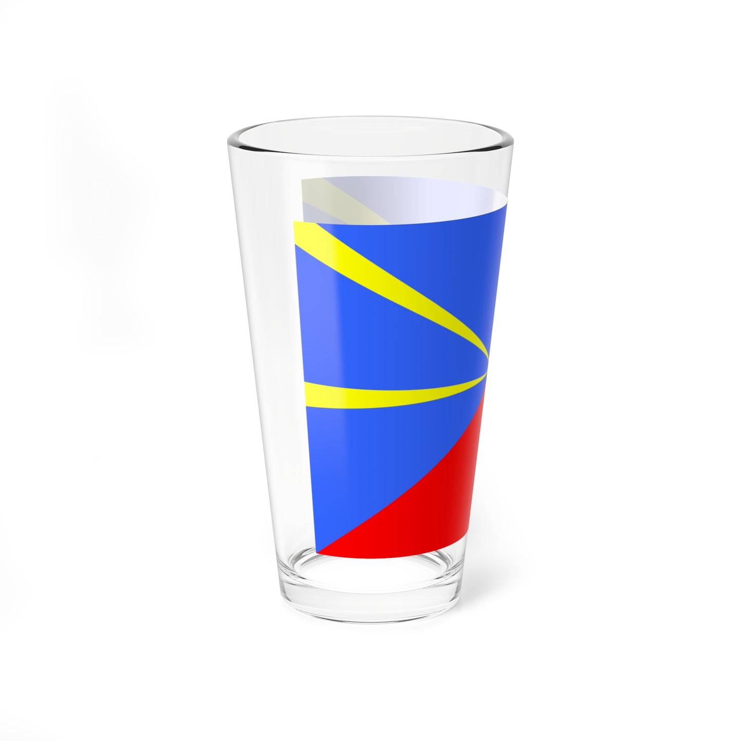 Proposed flag of Reunion VAR (France) Pint Glass 16oz