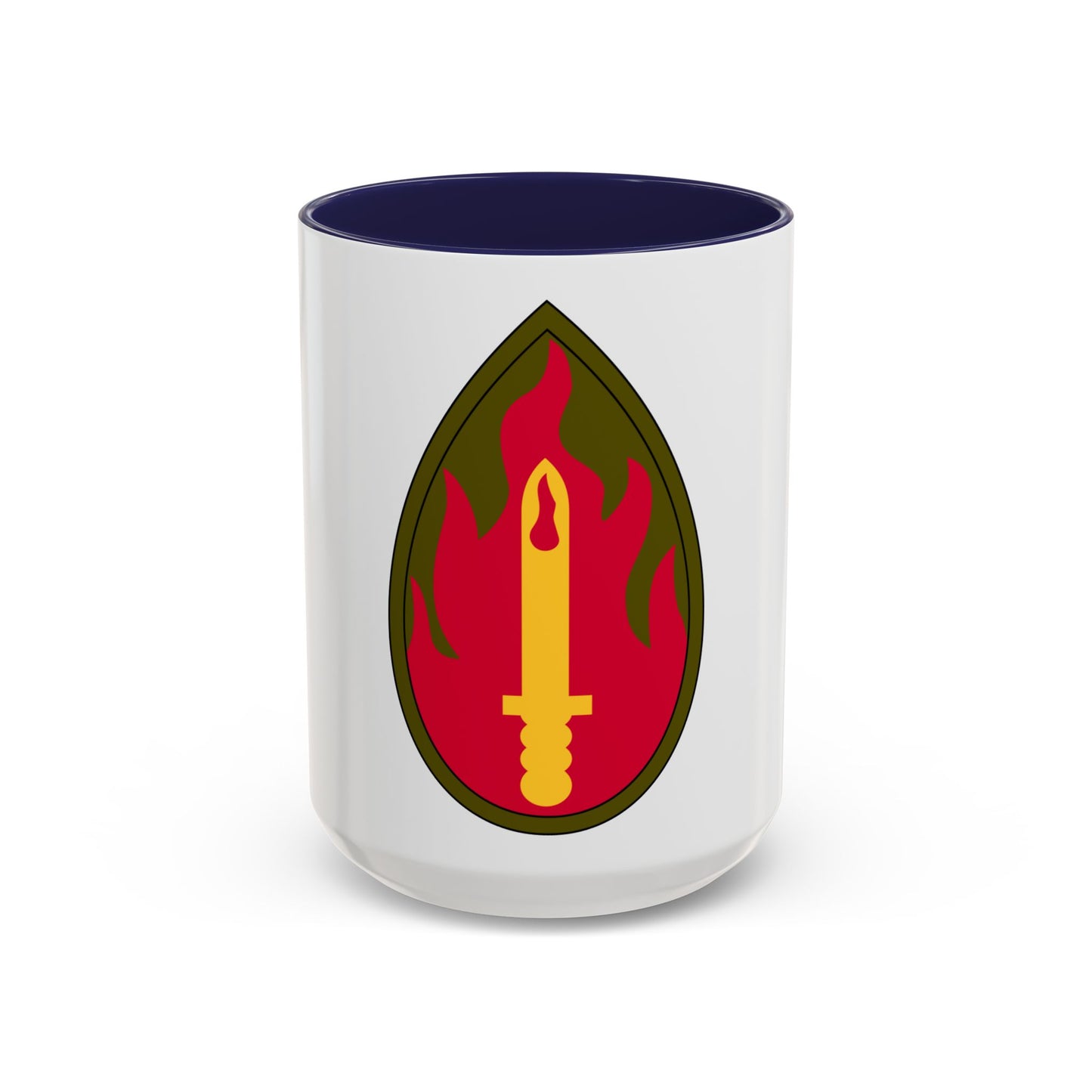 63rd Infantry Division SSI (U.S. Army) Accent Coffee Mug