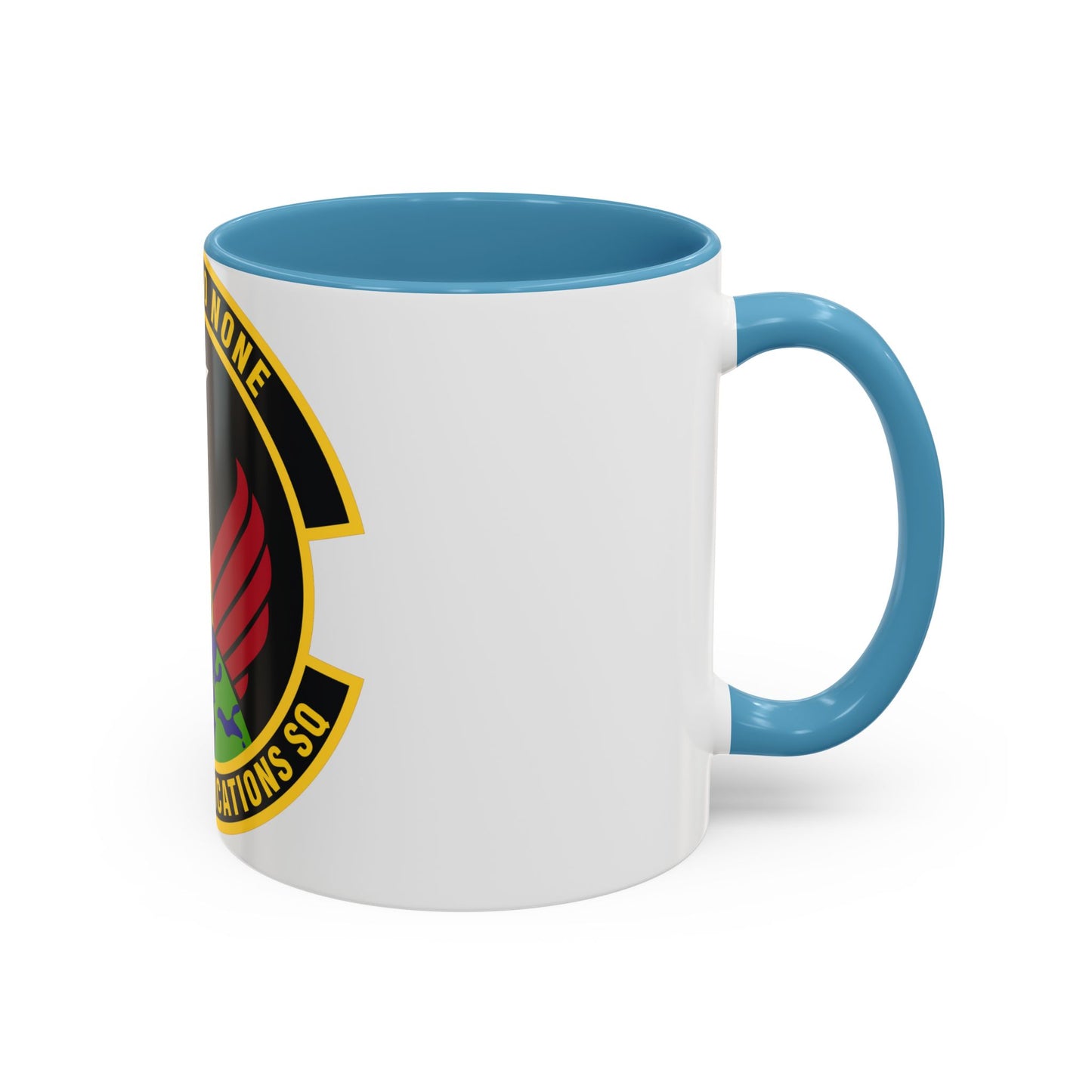 704th Communications Squadron (U.S. Air Force) Accent Coffee Mug