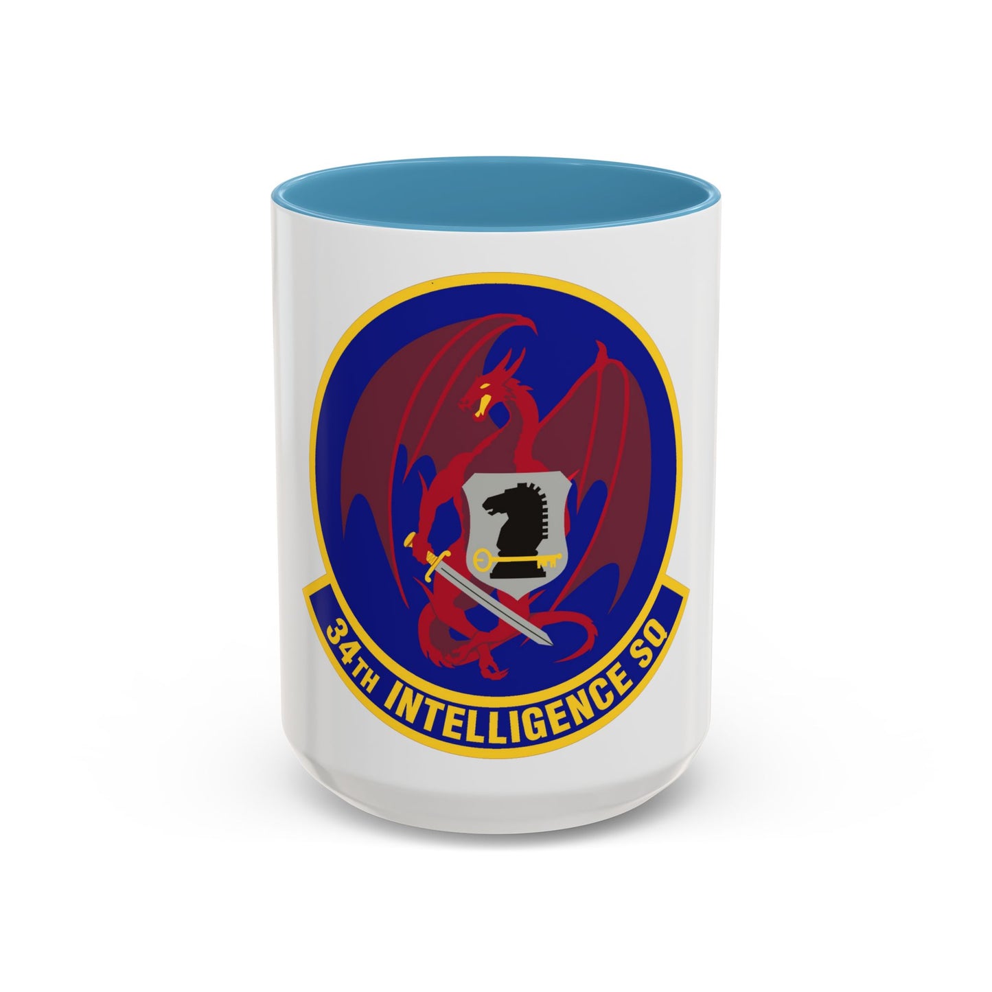 34th Intelligence Squadron (U.S. Air Force) Accent Coffee Mug
