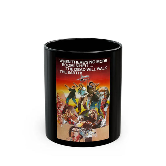 DAWN OF THE DEAD (2) 1978 Movie Poster - Black Coffee Mug-11oz-Go Mug Yourself