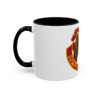 14 Antiaircraft Artillery Gun Battalion (U.S. Army) Accent Coffee Mug
