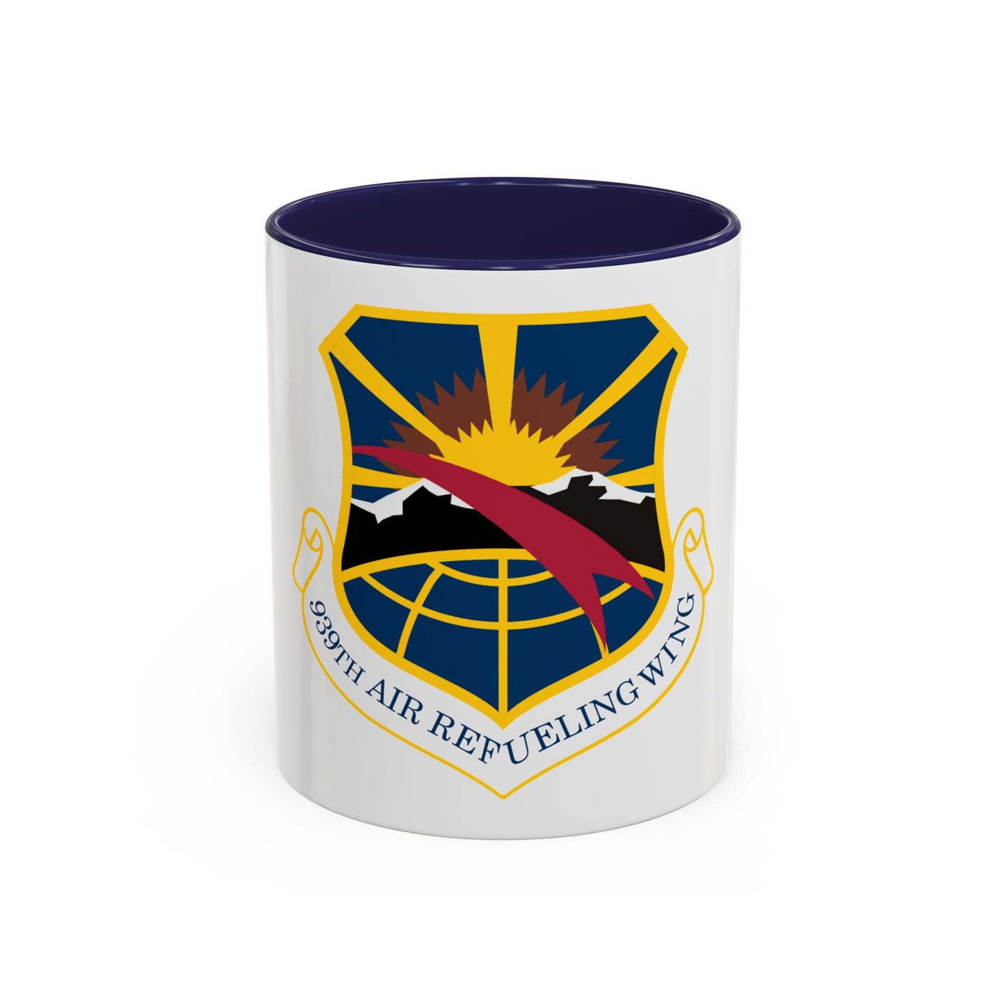 USAF 939th Air Refueling Wing (U.S. Air Force) Accent Coffee Mug
