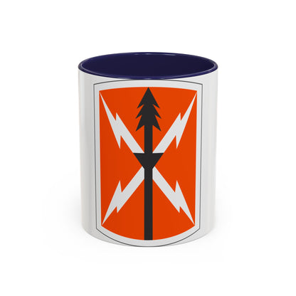 516 Signal Brigade 3 (U.S. Army) Accent Coffee Mug