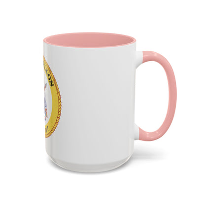 USCG Mellon WHEC 717 Gold Anniversary (U.S. Coast Guard) Accent Coffee Mug