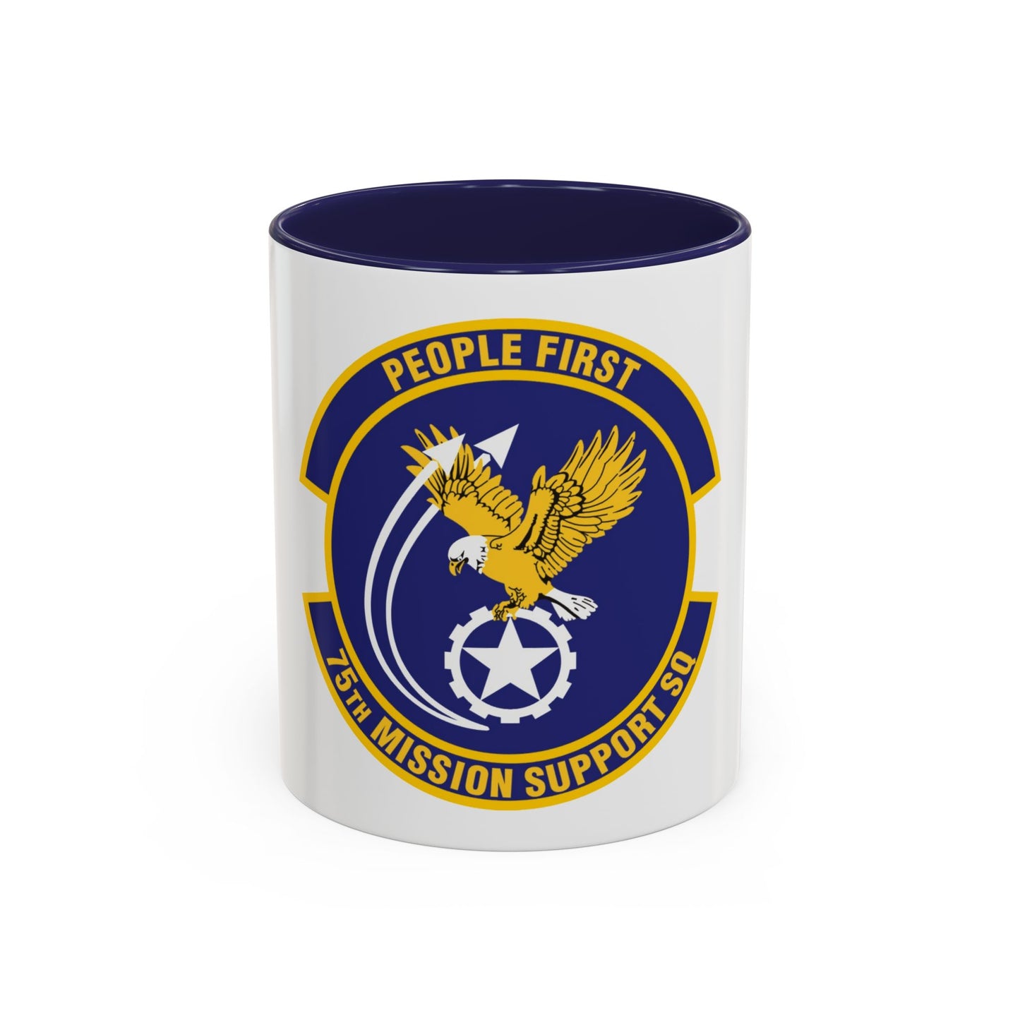 75th Mission Support Squadron (U.S. Air Force) Accent Coffee Mug