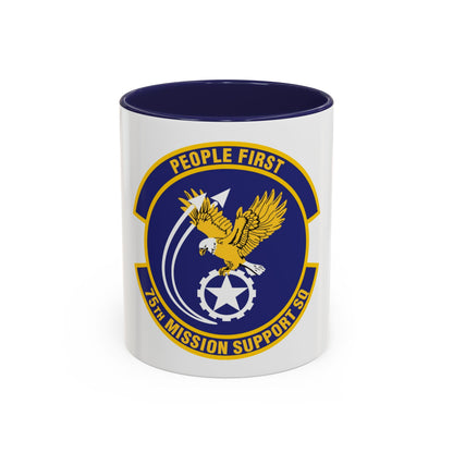75th Mission Support Squadron (U.S. Air Force) Accent Coffee Mug