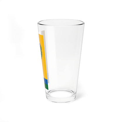 Flag of Szajk (Hungary) Pint Glass 16oz