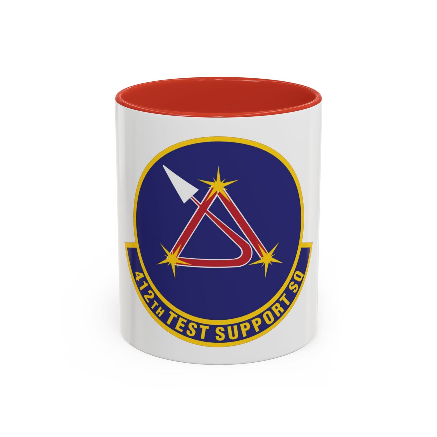 412th Test Support Squadron (U.S. Air Force) Accent Coffee Mug