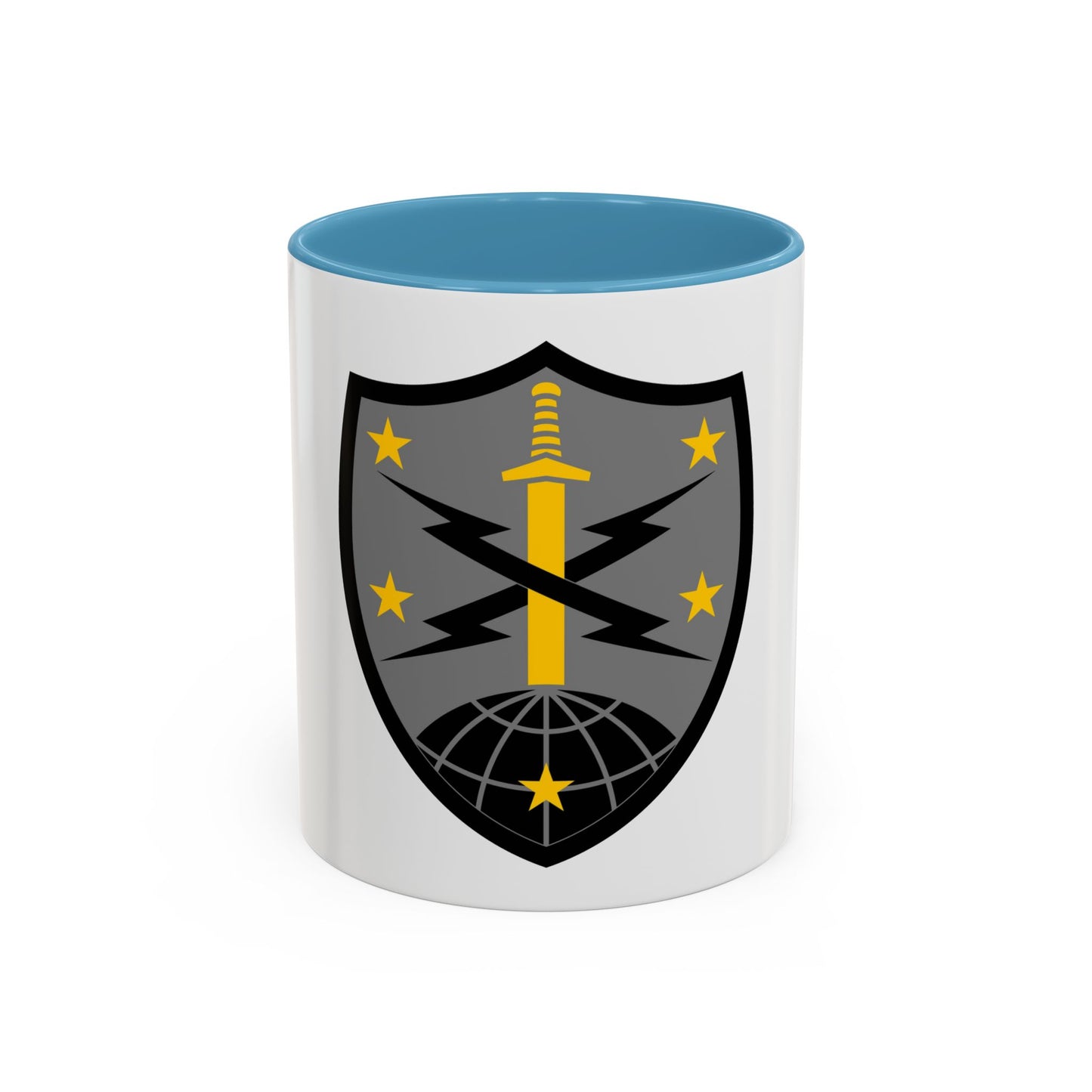 91 Cyber Brigade 2 (U.S. Army) Accent Coffee Mug