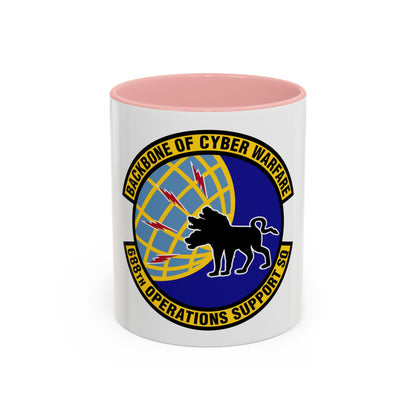 688 Operations Support Squadron ACC (U.S. Air Force) Accent Coffee Mug