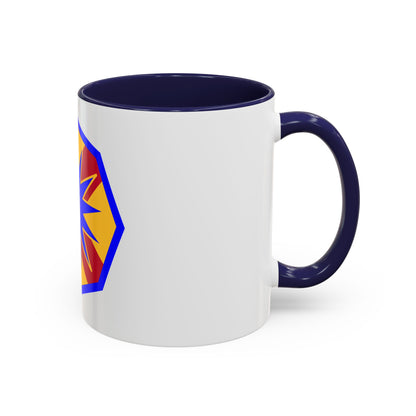 13th Sustainment Command Expeditionary (U.S. Army) Accent Coffee Mug