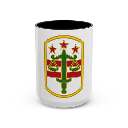260 Military Police Command 3 (U.S. Army) Accent Coffee Mug