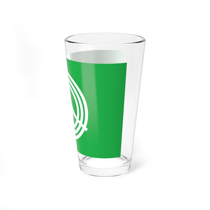 Flag of Haruno Shizuoka 1967-2005 (Japan) Pint Glass 16oz
