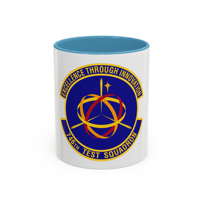 746th Test Squadron (U.S. Air Force) Accent Coffee Mug