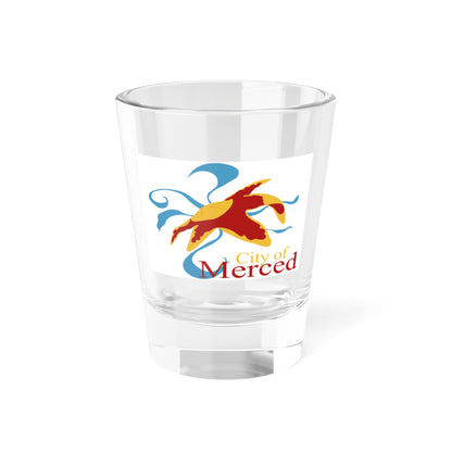 Flag of Merced California (United States) Shot Glass 1.5oz