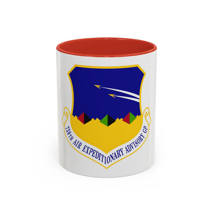 738th Air Expeditionary Advisory Group (U.S. Air Force) Accent Coffee Mug