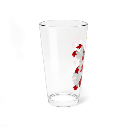 Coat of Arms of William Samuel Johnson (United States) (Coat of Arms) Pint Glass 16oz
