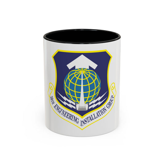 38th Engineering Installation Group (U.S. Air Force) Accent Coffee Mug