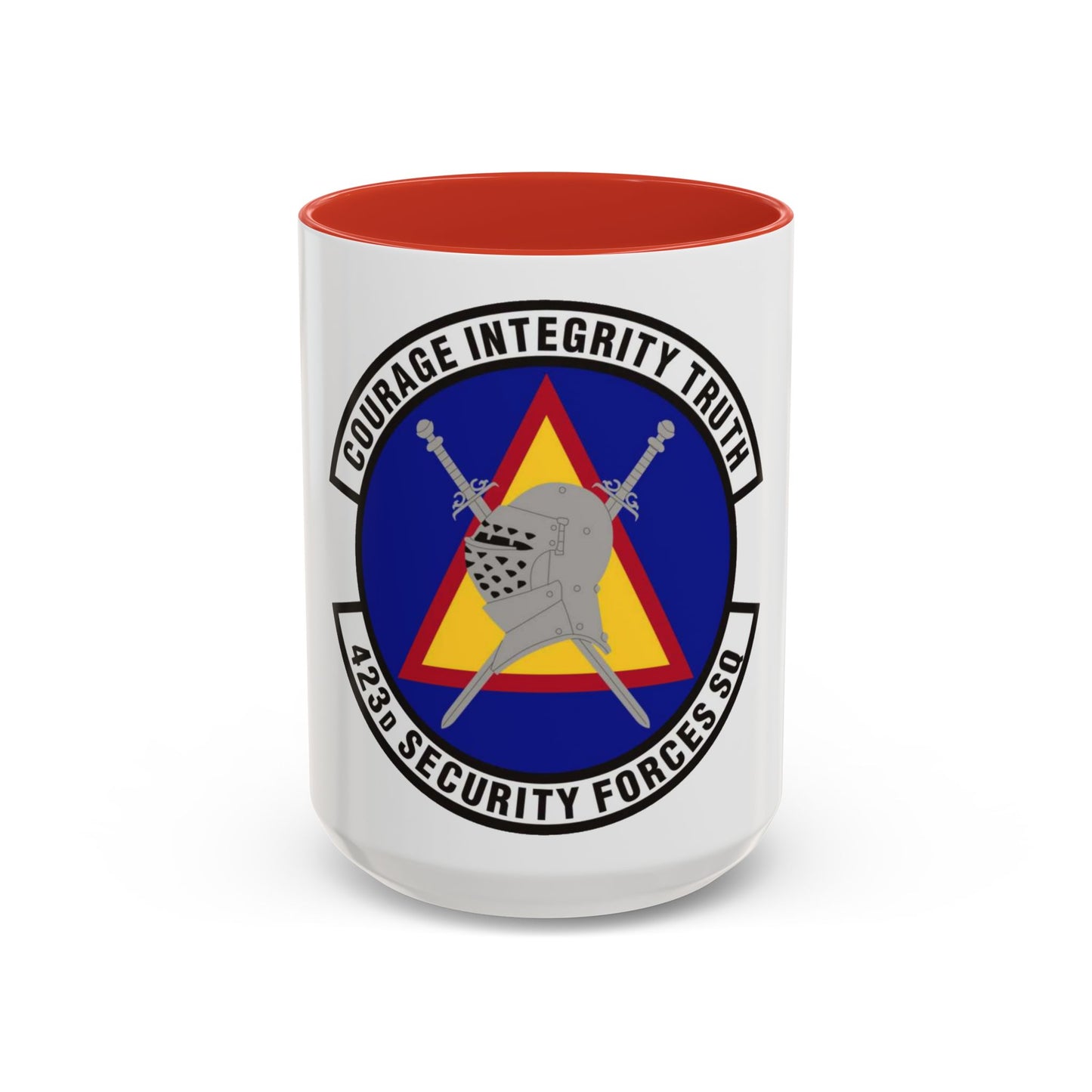 423d Security Forces Squadron (U.S. Air Force) Accent Coffee Mug