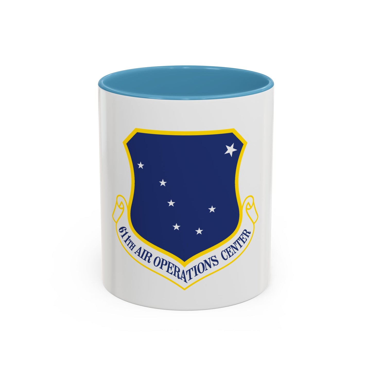 611th AOC (U.S. Air Force) Accent Coffee Mug