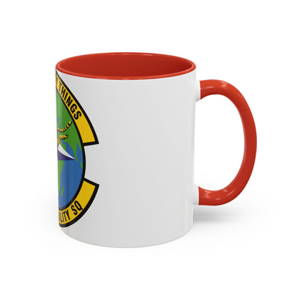 86th Air Mobility Squadron (U.S. Air Force) Accent Coffee Mug