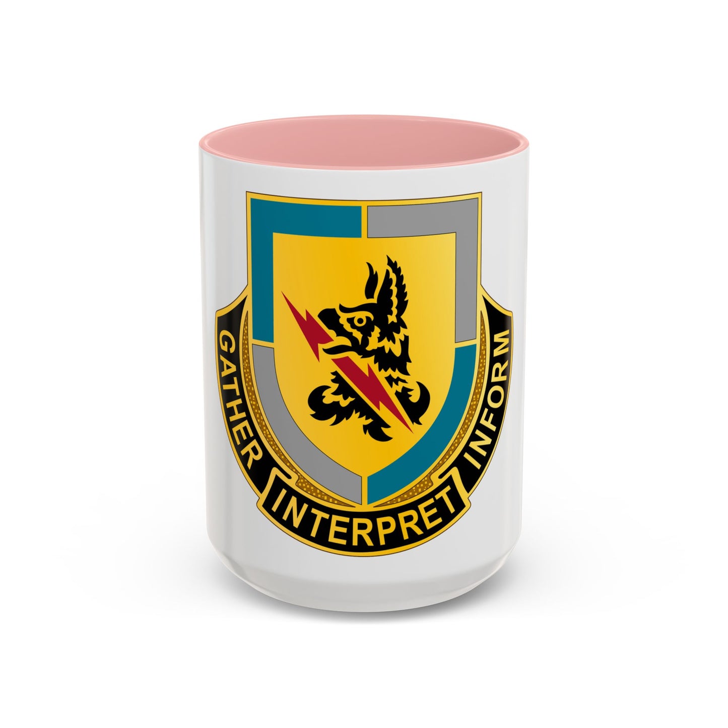 134 Military Intelligence Battalion (U.S. Army) Accent Coffee Mug