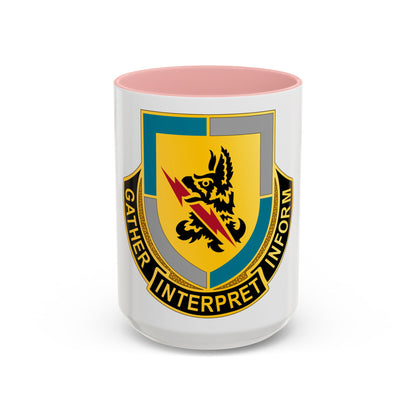 134 Military Intelligence Battalion (U.S. Army) Accent Coffee Mug