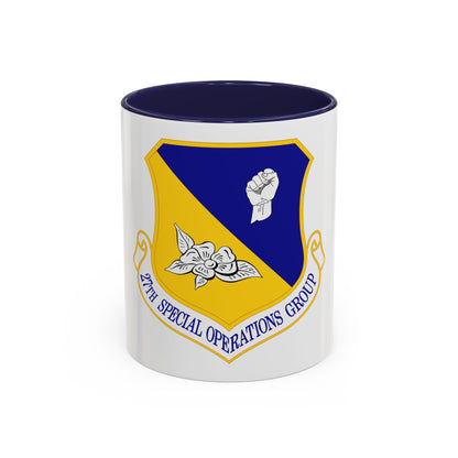 27 Special Operations Group AFSOC (U.S. Air Force) Accent Coffee Mug