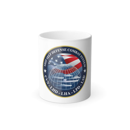 Ship Self Defense Combat System (U.S. Navy) Color Changing Mug 11oz