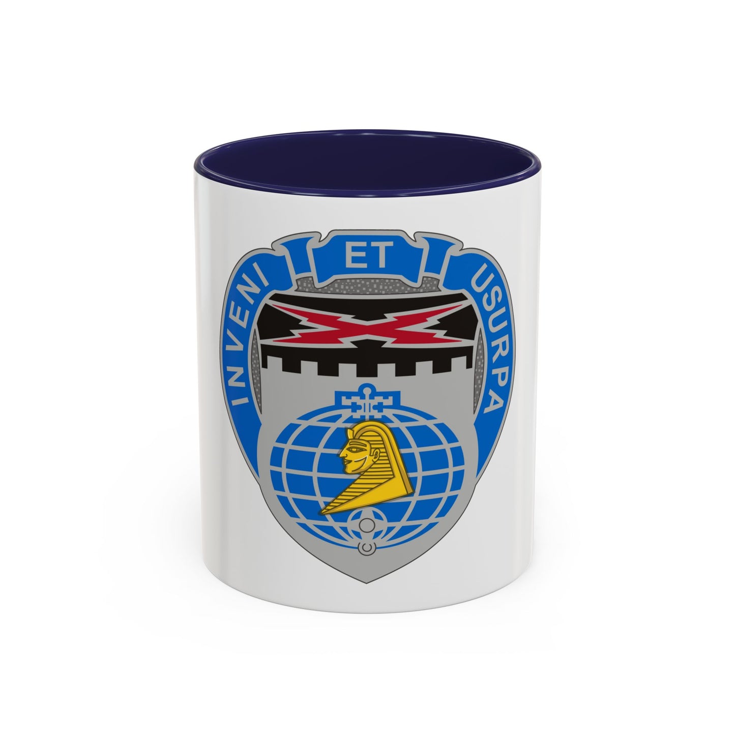 338 Military Intelligence Battalion (U.S. Army) Accent Coffee Mug