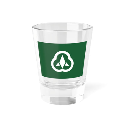 Flag of Komatsu Ishikawa (Japan) Shot Glass 1.5oz