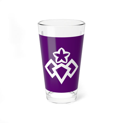 Flag of Kiryu Gunma (Japan) Pint Glass 16oz