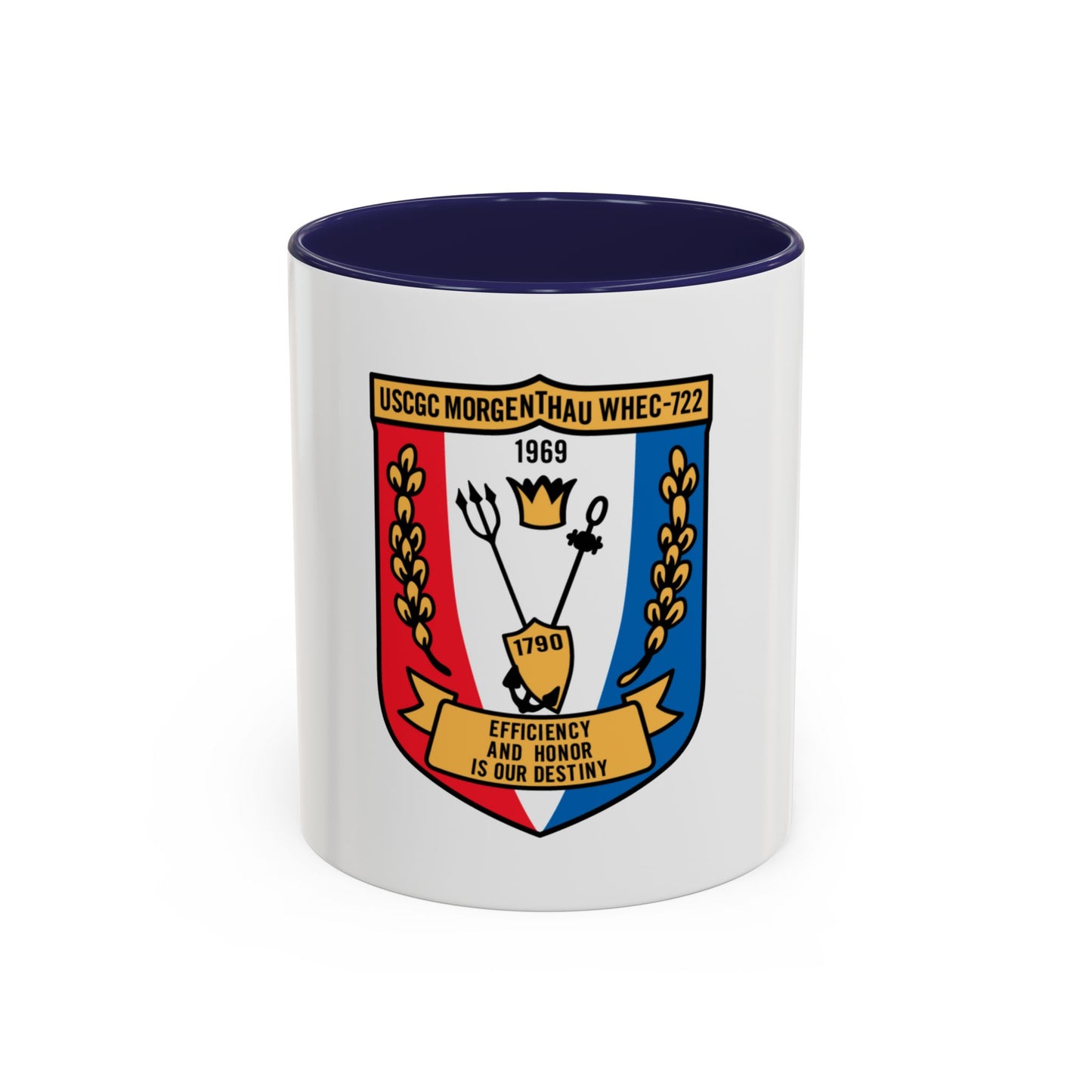 USCGC Morgentthau Whec 722 (U.S. Coast Guard) Accent Coffee Mug