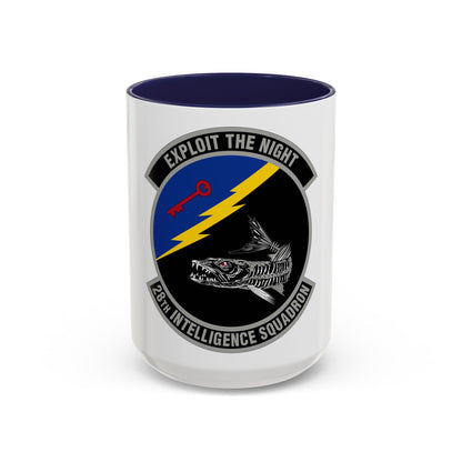 28 Intelligence Squadron AFRC (U.S. Air Force) Accent Coffee Mug