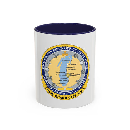 USCG Sector Field Office Grand Haven (U.S. Coast Guard) Accent Coffee Mug