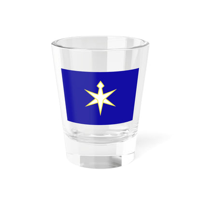 Flag of Chiba Prefecture Japan - Shot Glass 1.5oz