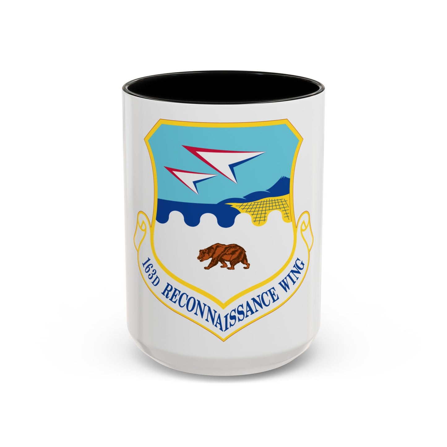 163d Attack Wing (U.S. Air Force) Accent Coffee Mug