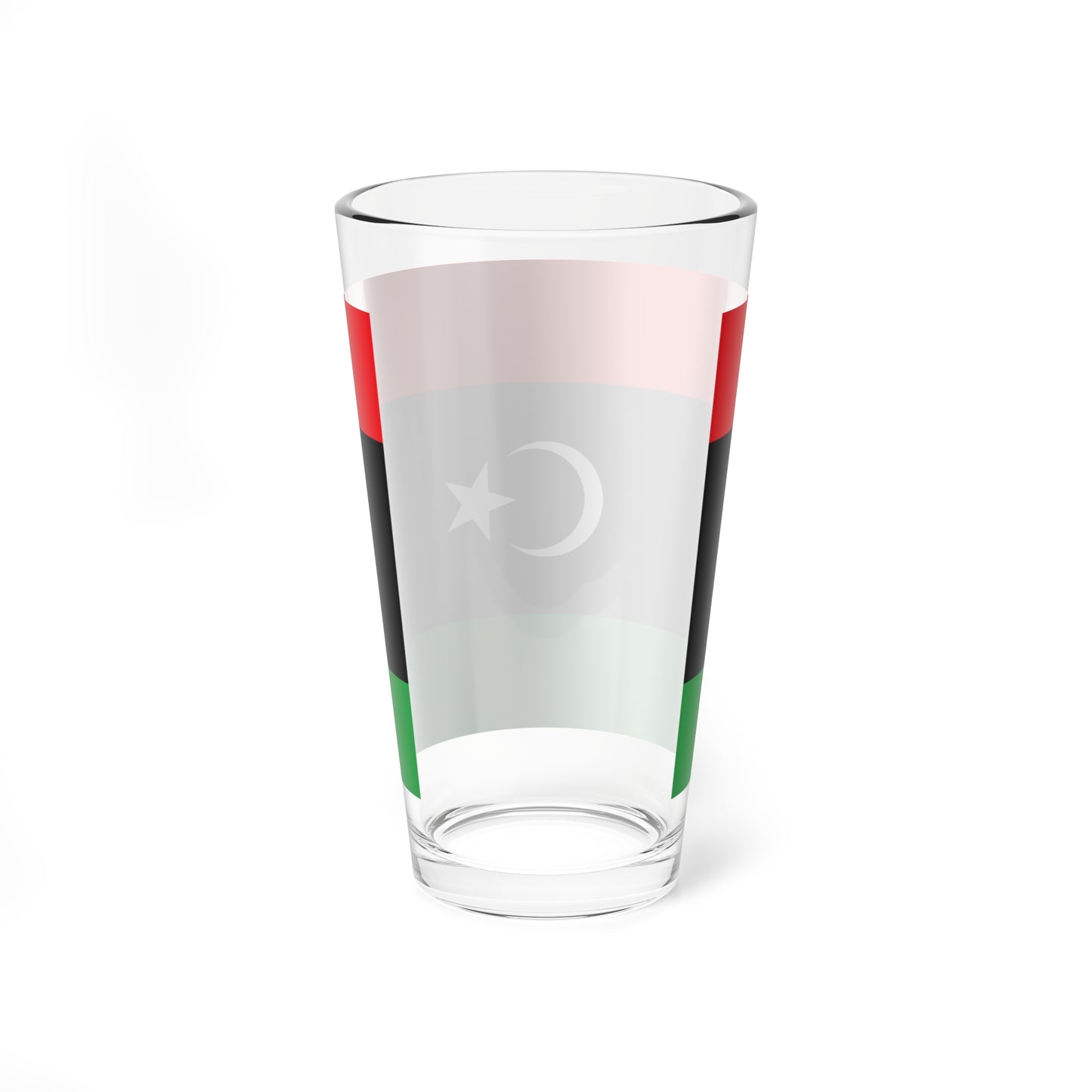 Flag of Libya 2-3 (Libya) Pint Glass 16oz