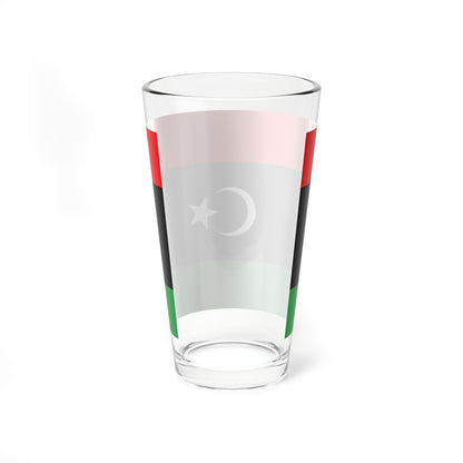 Flag of Libya 2-3 (Libya) Pint Glass 16oz