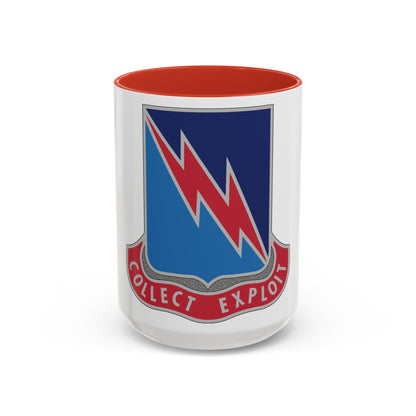 323 Military Intelligence Battalion (U.S. Army) Accent Coffee Mug