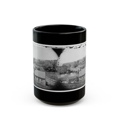 Antietam, Maryland. Antietam Bridge, Eastern View (U.S. Civil War) Black Coffee Mug