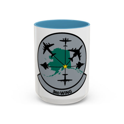 3rd Wing v2 (U.S. Air Force) Accent Coffee Mug