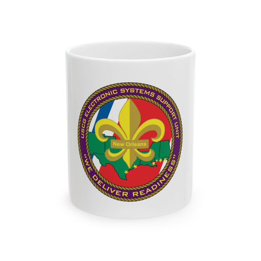 USCG ESSU New Orleans (U.S. Coast Guard) White Coffee Mug