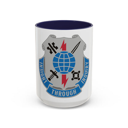 223 Military Intelligence Battalion (U.S. Army) Accent Coffee Mug