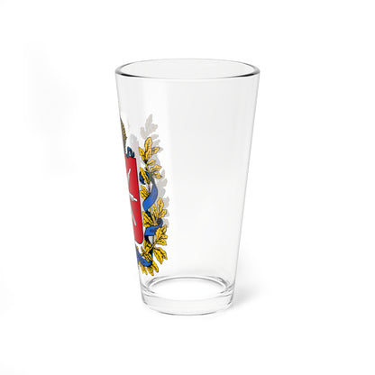 Coat of arms of Tula Governorate 1878 (Russia) (Coat of Arms) Pint Glass 16oz